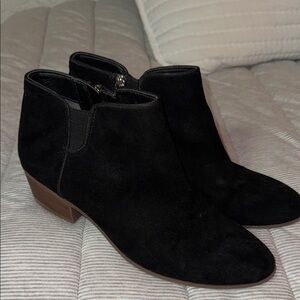 Black Suede Ankle Boots